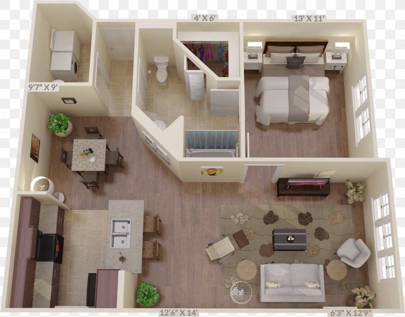 Coventry Park Apartment House Floor Plan Home, PNG, 1950x1527px, Apartment, Bedroom, Floor Plan, Florida, Garden Download Free