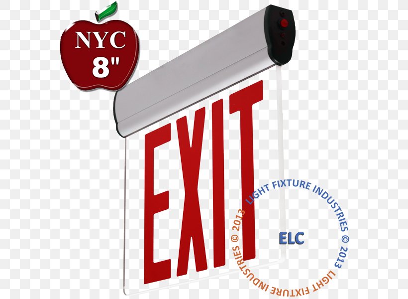 Light-emitting Diode Exit Sign Emergency Lighting UPS, PNG, 600x600px, Light, Brand, Electric Battery, Emergency Exit, Emergency Lighting Download Free