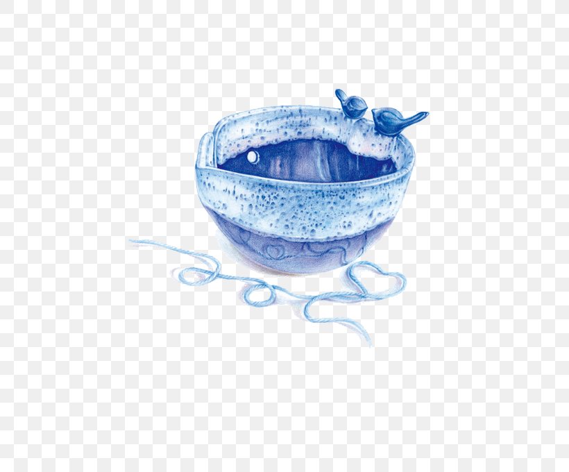 Blue Bowl Glass, PNG, 510x680px, Blue, Blue And White Porcelain, Bowl, Ceramic, Color Download Free