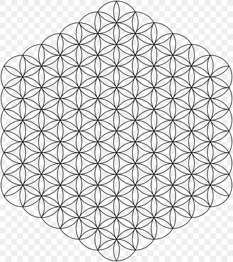 Overlapping Circles Grid Sacred Geometry Islamic Geometric