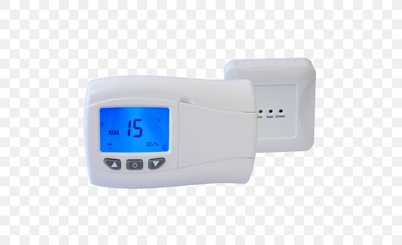 Programmable Thermostat Boiler Room Central Heating, PNG, 500x500px, Thermostat, Baxi, Boiler, Central Heating, Electronics Download Free