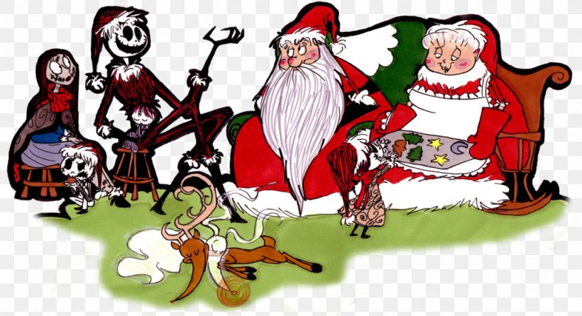 Christmas Ornament Santa Claus Animated Cartoon, PNG, 1024x557px, Christmas Ornament, Animated Cartoon, Art, Cartoon, Christmas Download Free