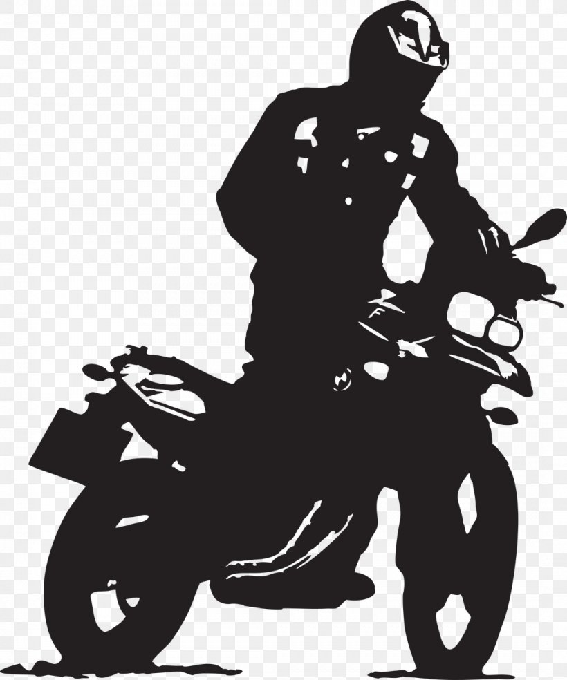 Motorcycle Motard BMW Motorrad Clip Art, PNG, 1066x1280px, Motorcycle, Allterrain Vehicle, Art, Black, Black And White Download Free