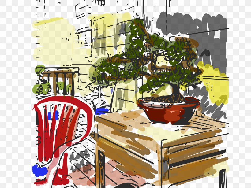 Product Design Tree Cartoon, PNG, 2048x1536px, Tree, Cartoon, Flowerpot, Furniture, Houseplant Download Free