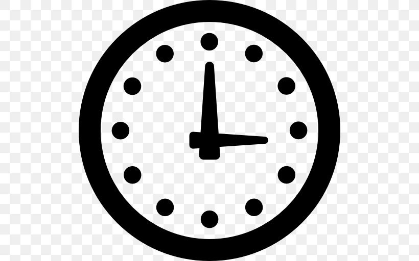 Alarm Clocks Icon Design Symbol, PNG, 512x512px, Clock, Alarm Clocks, Black And White, Icon Design, Rim Download Free