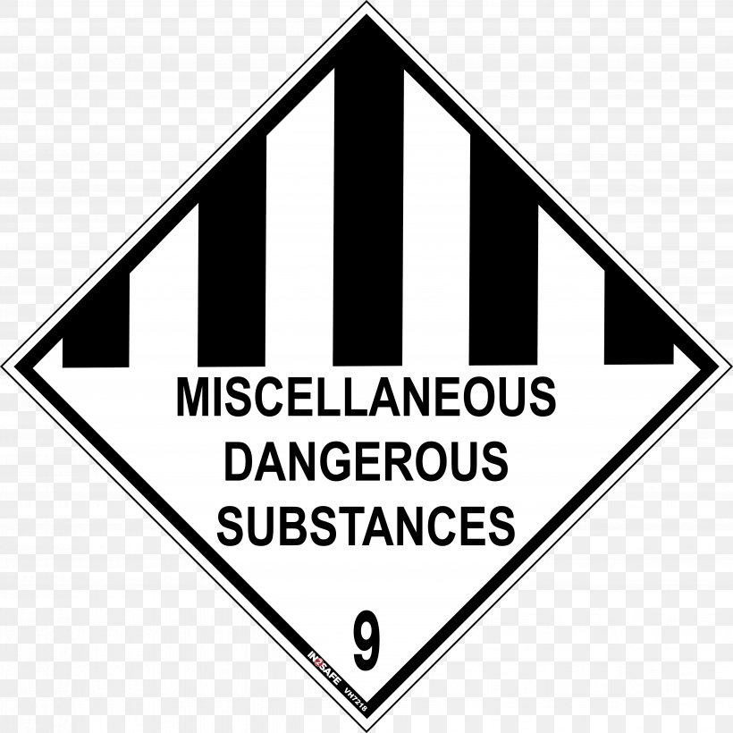 Dangerous Goods HAZMAT Class 9 Miscellaneous Chemical Substance Biological Hazard, PNG, 4944x4944px, Dangerous Goods, Area, Biological Hazard, Black, Black And White Download Free