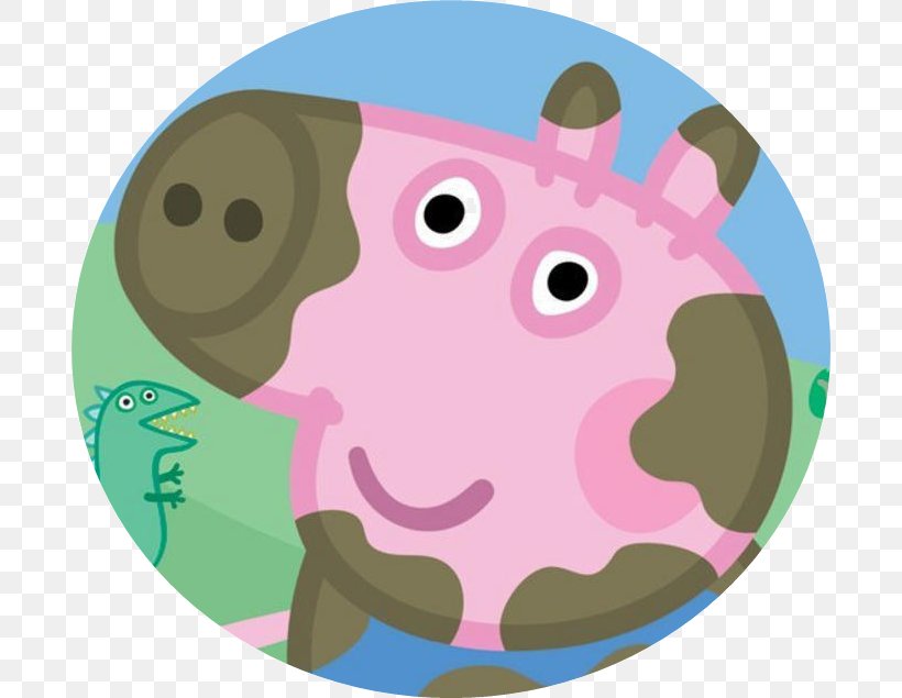 George Pig Daddy Pig Toy Birthday, PNG, 690x635px, George Pig, Animated Film, Birthday, Cartoon, Daddy Pig Download Free