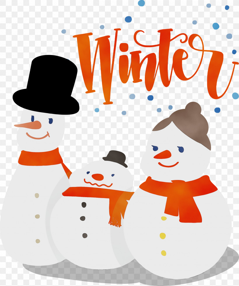 Snowman, PNG, 2504x3000px, Hello Winter, Cartoon, Drawing, Face, Facial Expression Download Free