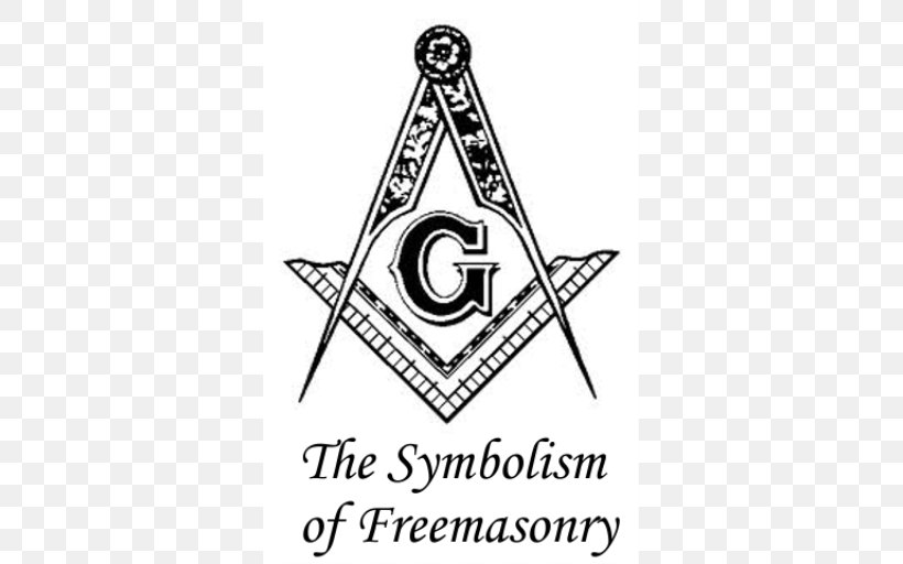 Square And Compasses Freemasonry Masonic Ritual And Symbolism Clip Art, PNG, 512x512px, Square And Compasses, Area, Black And White, Brand, Compass Download Free