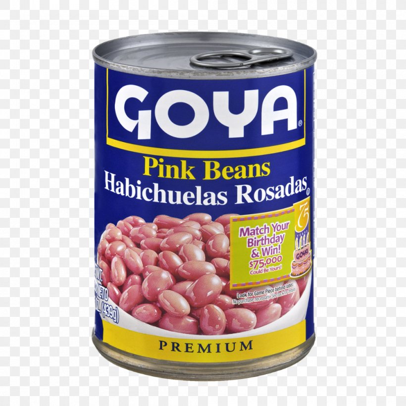 Red Beans And Rice Goya Foods Pinto Bean Kroger, PNG, 1000x1000px, Red Beans And Rice, Bean, Canning, Common Bean, Food Download Free