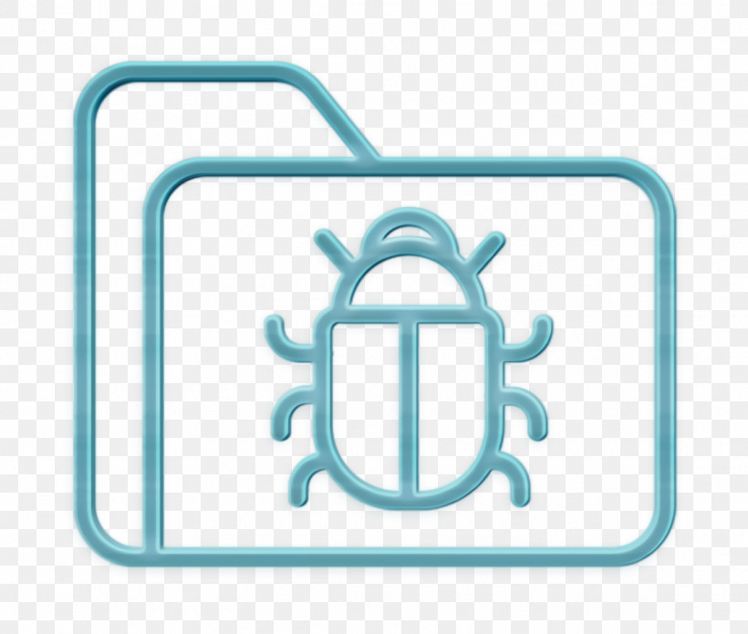 Folder Icon Cyber Icon Virus Icon, PNG, 1108x940px, Folder Icon, Aqua, Cyber Icon, Line, Symbol Download Free