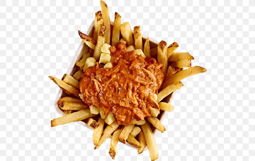 French Fries Poutine Butter Chicken Fast Food Steak Frites, PNG, 510x516px, French Fries, American Food, Butter, Butter Chicken, Cheese Download Free