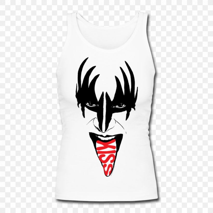 T-shirt Demon Sleeve Kiss Merchandising Hoodie, PNG, 1200x1200px, Tshirt, Black, Brand, Clothing, Crystal Download Free