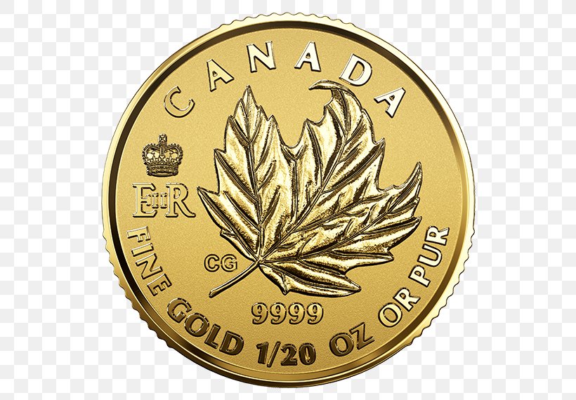 Coin Canadian Gold Maple Leaf Canada Royal Canadian Mint, PNG, 570x570px, Coin, Bullion Coin, Canada, Canadian Gold Maple Leaf, Canadian Maple Leaf Download Free