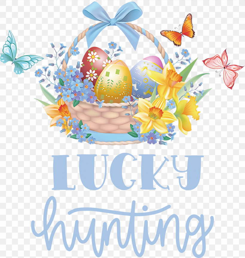 Lucky Hunting Happy Easter Easter Day, PNG, 2842x3000px, Happy Easter, Easter Day, Easter Egg, Flower, Meter Download Free