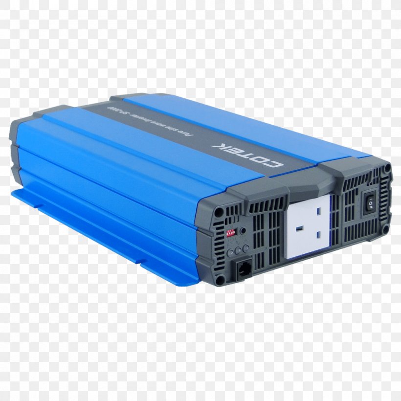 Power Inverters Voltage Converter Solar Inverter Sine Wave Mains Electricity, PNG, 1000x1000px, Power Inverters, Ac Adapter, Alternating Current, Battery Charger, Computer Component Download Free
