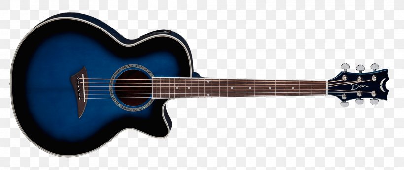 Acoustic-electric Guitar Ibanez Acoustic Guitar Dean Guitars, PNG, 2000x846px, Watercolor, Cartoon, Flower, Frame, Heart Download Free