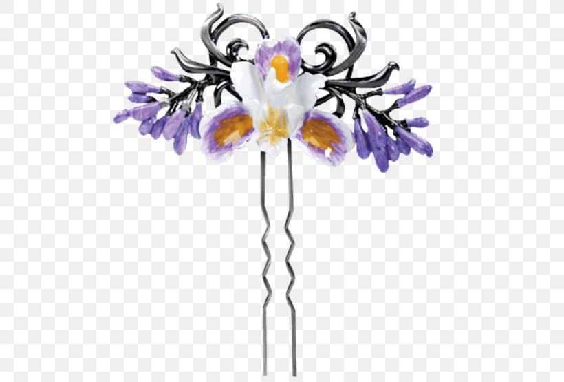 Cut Flowers Hairpin Barrette Clothing Accessories, PNG, 555x555px, Cut Flowers, Barrette, Body Jewelry, Branch, Clothing Download Free