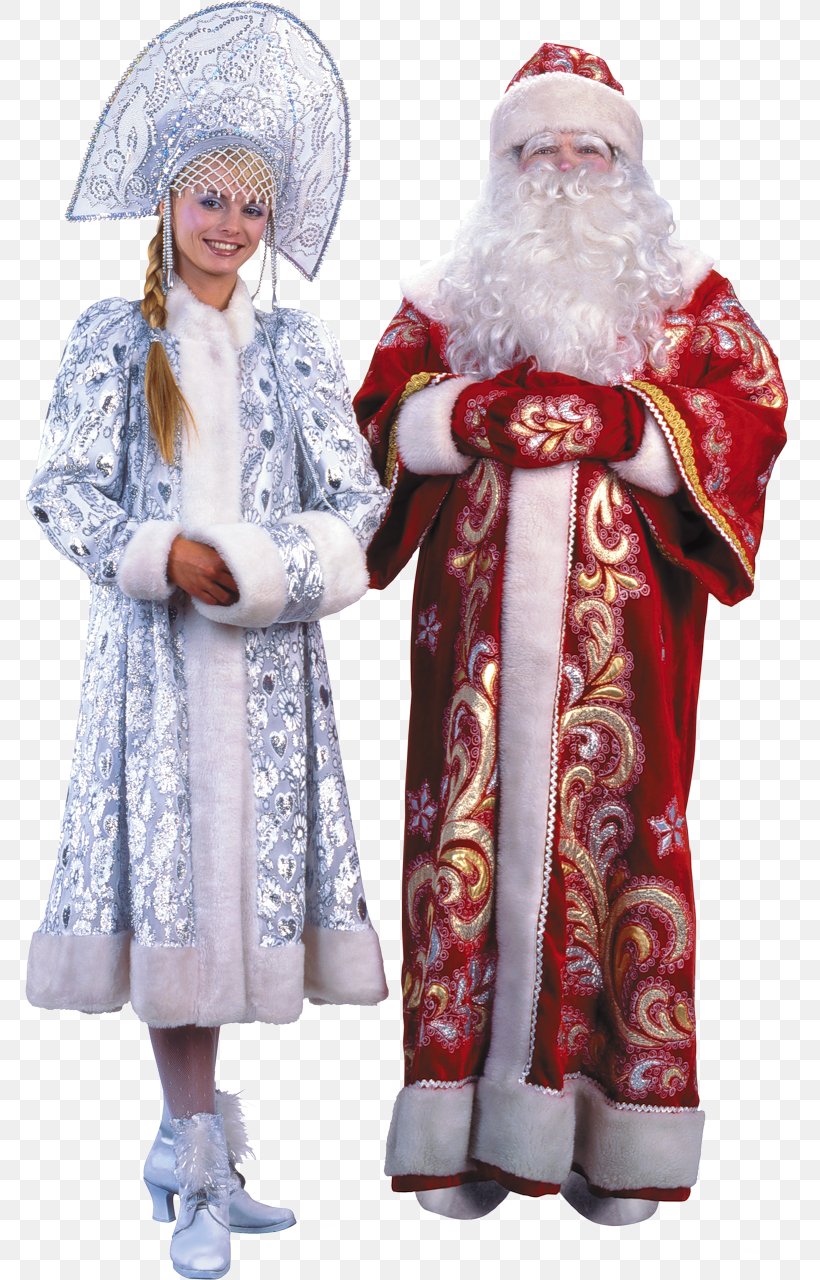 Ded Moroz Snegurochka Santa Claus Père Noël Ziuzia, PNG, 780x1280px, Ded Moroz, Befana, Christmas, Christmas Ornament, Costume Download Free