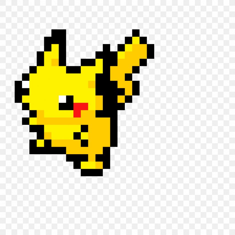 Pikachu Pixel Art Drawing, PNG, 1184x1184px, Pikachu, Art, Brand