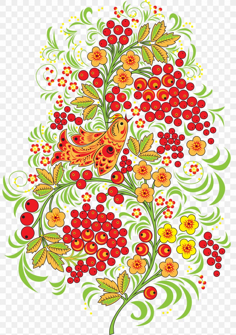 Russia Drawing Khokhloma Vignette Kindergarten, PNG, 3519x5000px, Russia, Art, Branch, Coloring Book, Cut Flowers Download Free