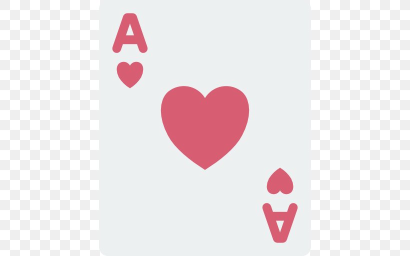 Ace Of Hearts Texas Hold 'em Playing Card Clip Art, PNG, 512x512px, Watercolor, Cartoon, Flower, Frame, Heart Download Free