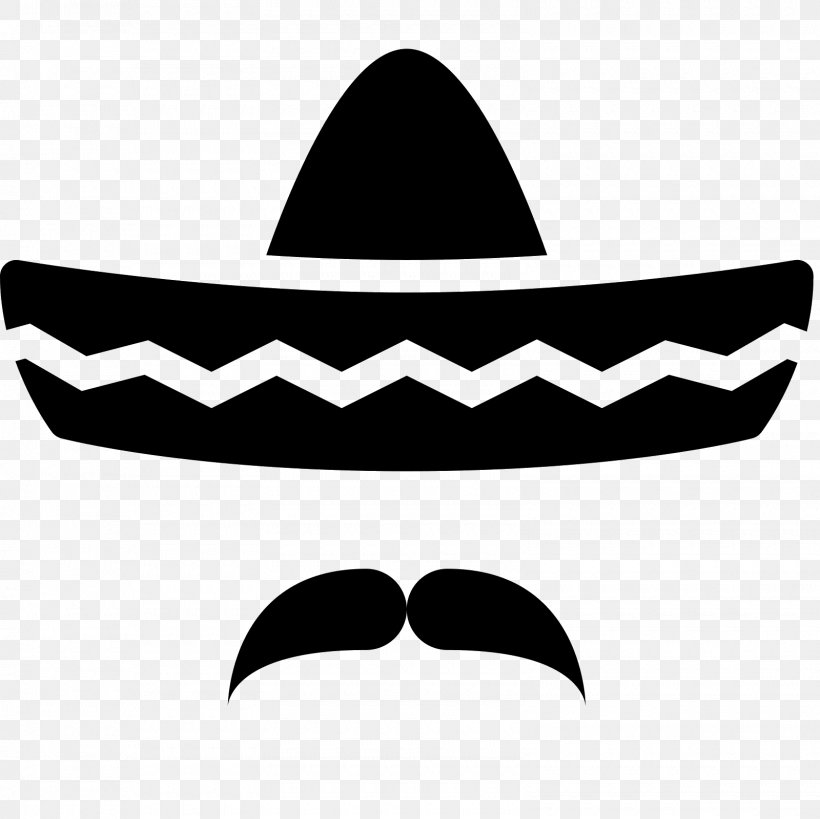 Clip Art, PNG, 1600x1600px, Sombrero, Black, Black And White, Hat, Headgear Download Free