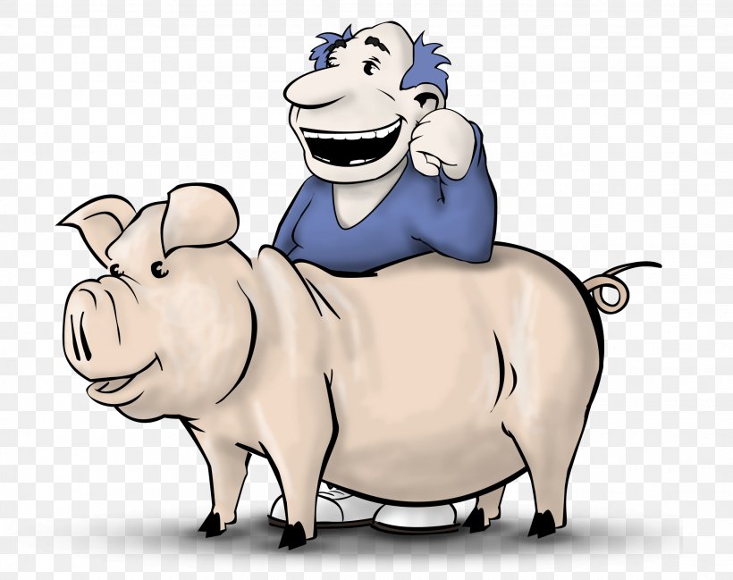 Pig Cattle Human Behavior Clip Art, PNG, 2238x1772px, Pig, Behavior, Cartoon, Cattle, Cattle Like Mammal Download Free