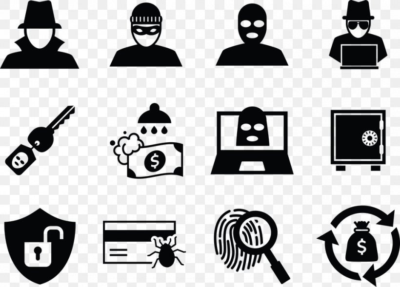 Security Hacker, PNG, 960x690px, Security Hacker, Black, Black And White, Brand, Cartoon Download Free