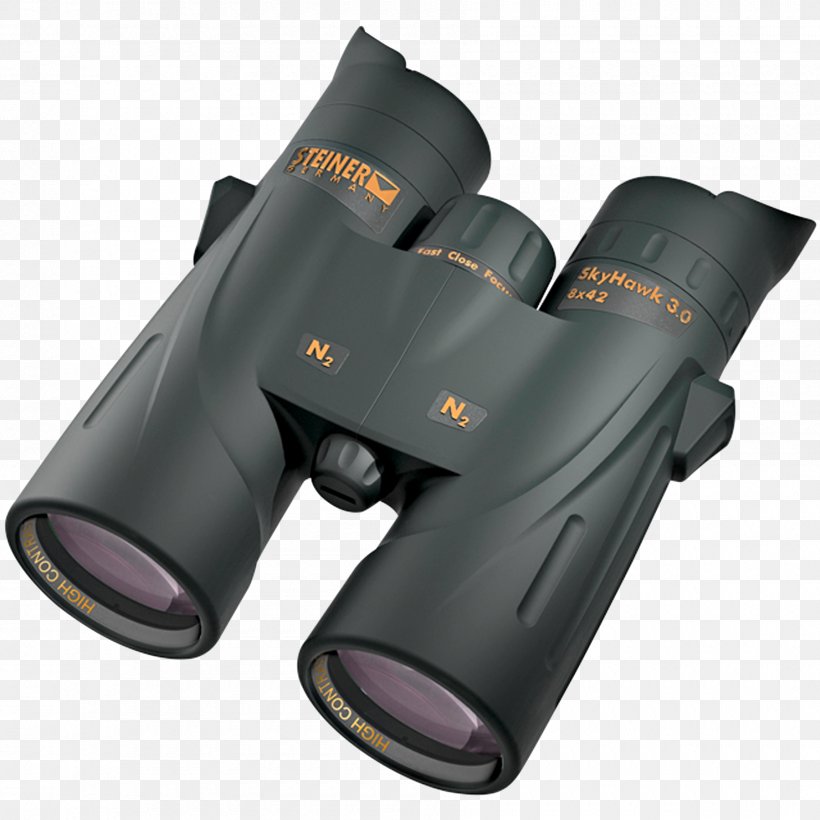 Binoculars Steiner SkyHawk 3.0 42 Mm Black Steiner 8x32 Skyhawk Pro Optics Birdwatching, PNG, 1800x1800px, Binoculars, Birdwatching, Exit Pupil, Focus, Magnification Download Free