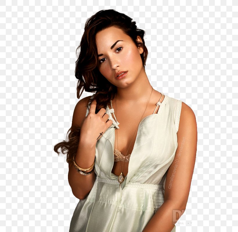 Demi Lovato Unbroken Photo Shoot Skyscraper Here We Go Again, PNG, 600x800px, Watercolor, Cartoon, Flower, Frame, Heart Download Free
