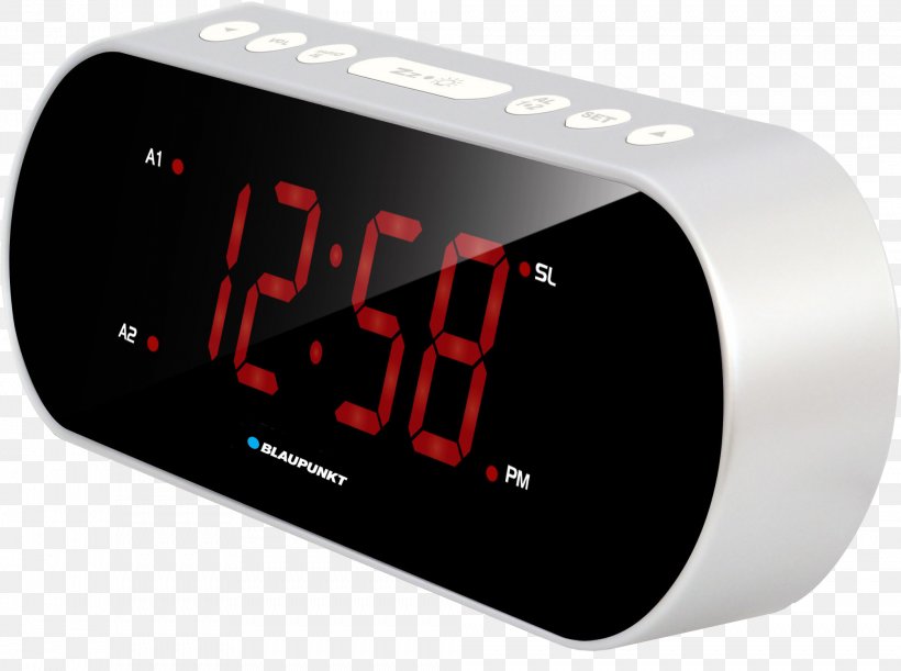 Blaupunkt CR 6SL Silver Radio Alarm Clock Phase-locked Loop FM Broadcasting, PNG, 2009x1497px, Blaupunkt, Alarm Clock, Alarm Clocks, Audio, Clock Download Free