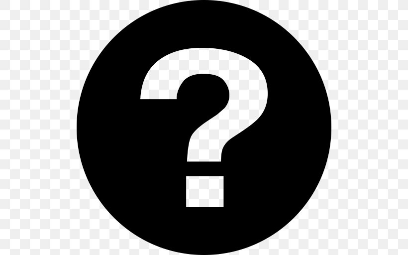 Question Mark Button, PNG, 512x512px, Question Mark, Black And White, Brand, Button, Information Download Free