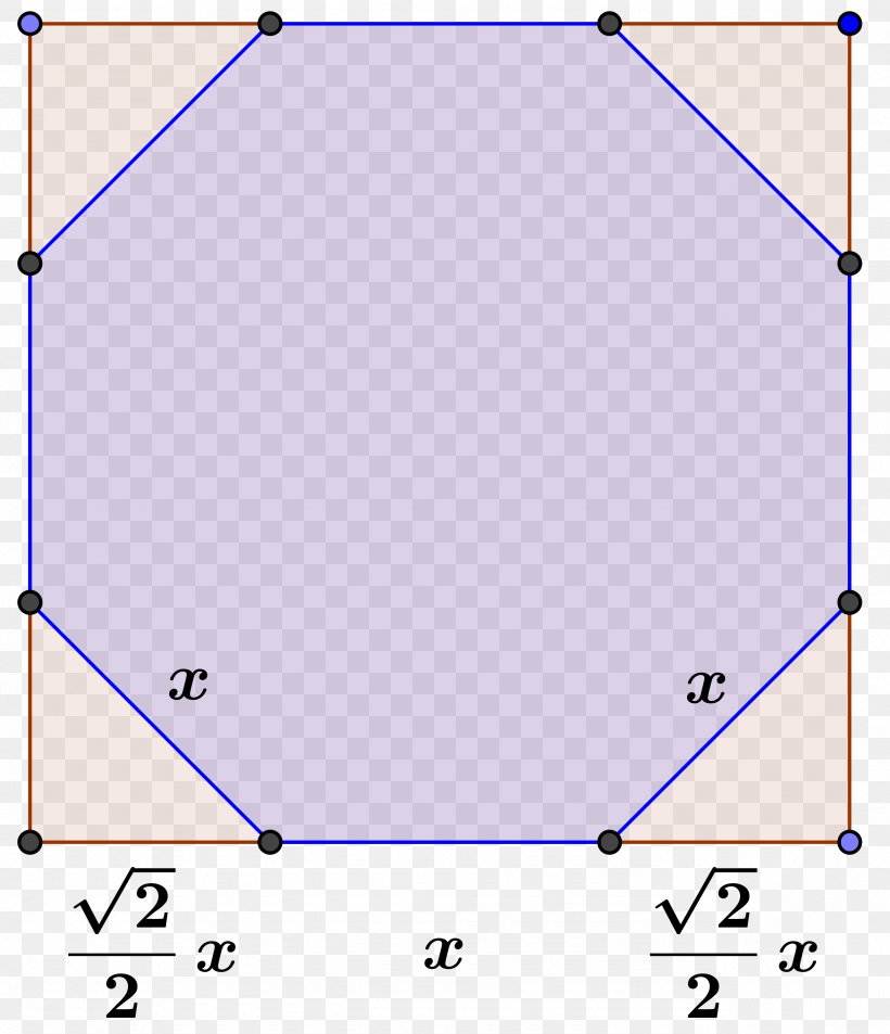 Octagon Mathematics Square Angle Area, PNG, 2565x2984px, Octagon, Algebra, Area, Blue, Diagram Download Free