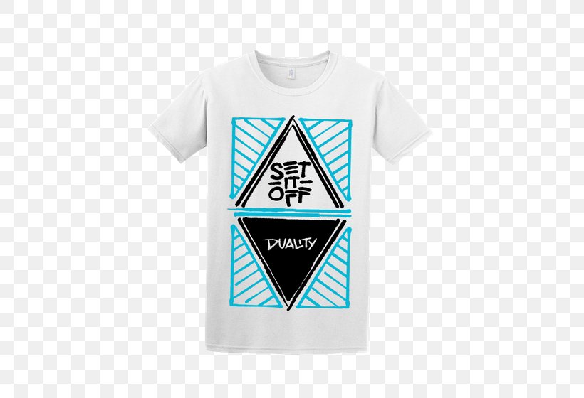 T-shirt Product Design Triangle Logo, PNG, 560x560px, Tshirt, Aqua, Blue, Brand, Green Download Free
