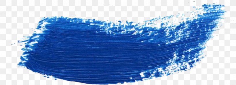 Blue Paintbrush, PNG, 872x317px, Blue, Brush, Electric Blue, Paint, Paintbrush Download Free