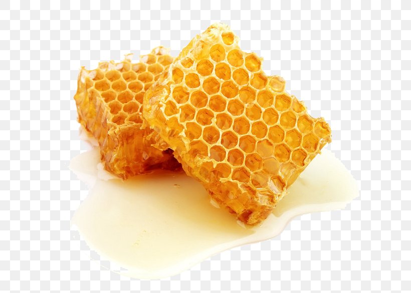 Honey Bee Honeycomb Comb Honey, PNG, 658x585px, Bee, Beehive, Beekeeping, Beeswax, Belgian Waffle Download Free