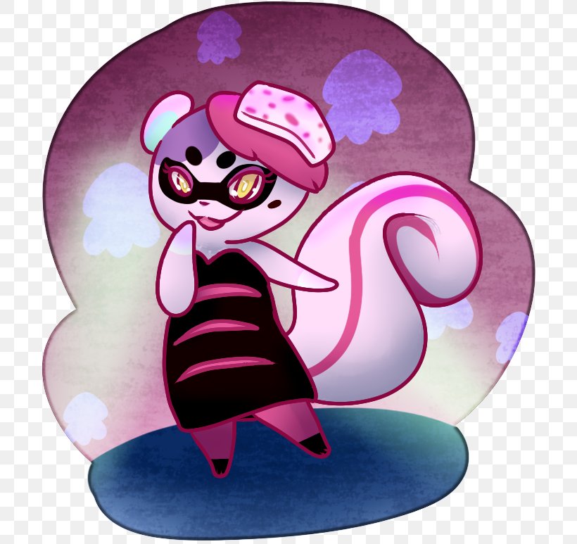 Cartoon Pink M Character, PNG, 717x773px, Cartoon, Art, Character, Fictional Character, Magenta Download Free