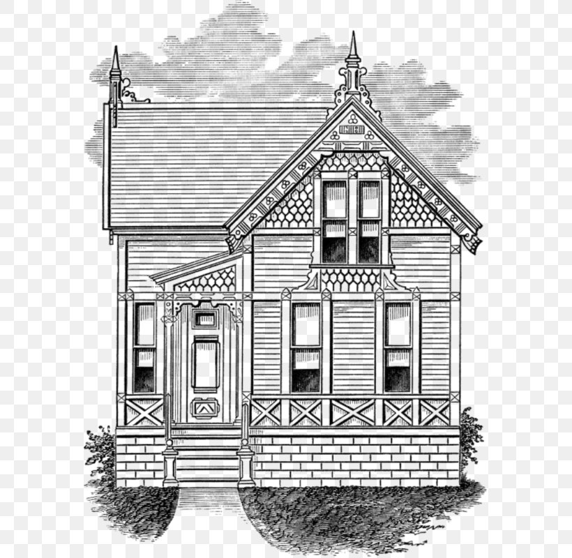 Clip Art Victorian House Illustration Image, PNG, 580x800px, Victorian House, Architecture, Artwork, Building, Cottage Download Free