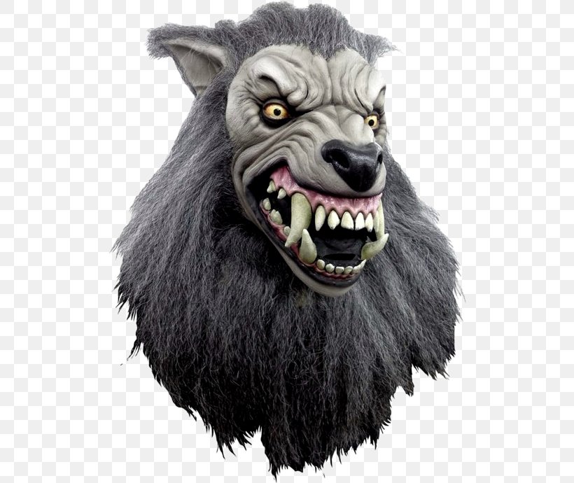 The Werewolf Mask Gray Wolf Headgear, PNG, 690x690px, Werewolf, American Werewolf In London, Costume, Fictional Character, Film Download Free