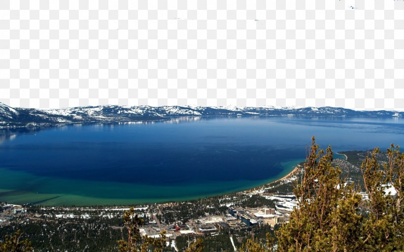 Crater Lake South Lake Tahoe Tahoe City Wallpaper, PNG, 1920x1200px, Crater Lake, Bay, Computer, Crater Lake National Park, Display Resolution Download Free