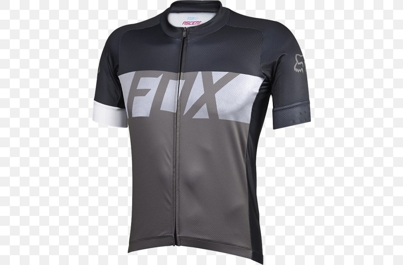 Cycling Jersey Tracksuit T-shirt Fox Racing, PNG, 540x540px, Jersey, Active Shirt, Black, Brand, Clothing Download Free