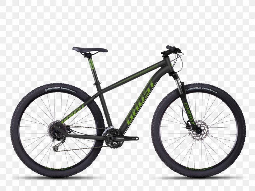 Bicycle Mountain Bike 29er Ghost Bike Cross-country Cycling, PNG, 1400x1050px, Bicycle, Automotive Tire, Bicycle Accessory, Bicycle Derailleurs, Bicycle Frame Download Free