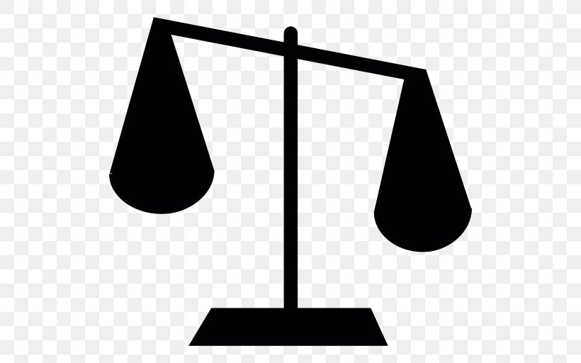 Justice Scale, PNG, 512x512px, Measuring Scales, Area, Black And White, Cone, Justice Download Free