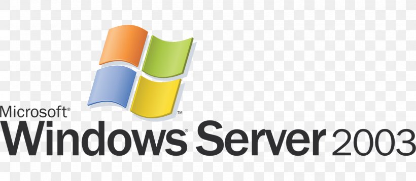 Windows Server 2003 Microsoft Computer Software, PNG, 1600x700px, Windows Server 2003, Brand, Computer Servers, Computer Software, Logo Download Free