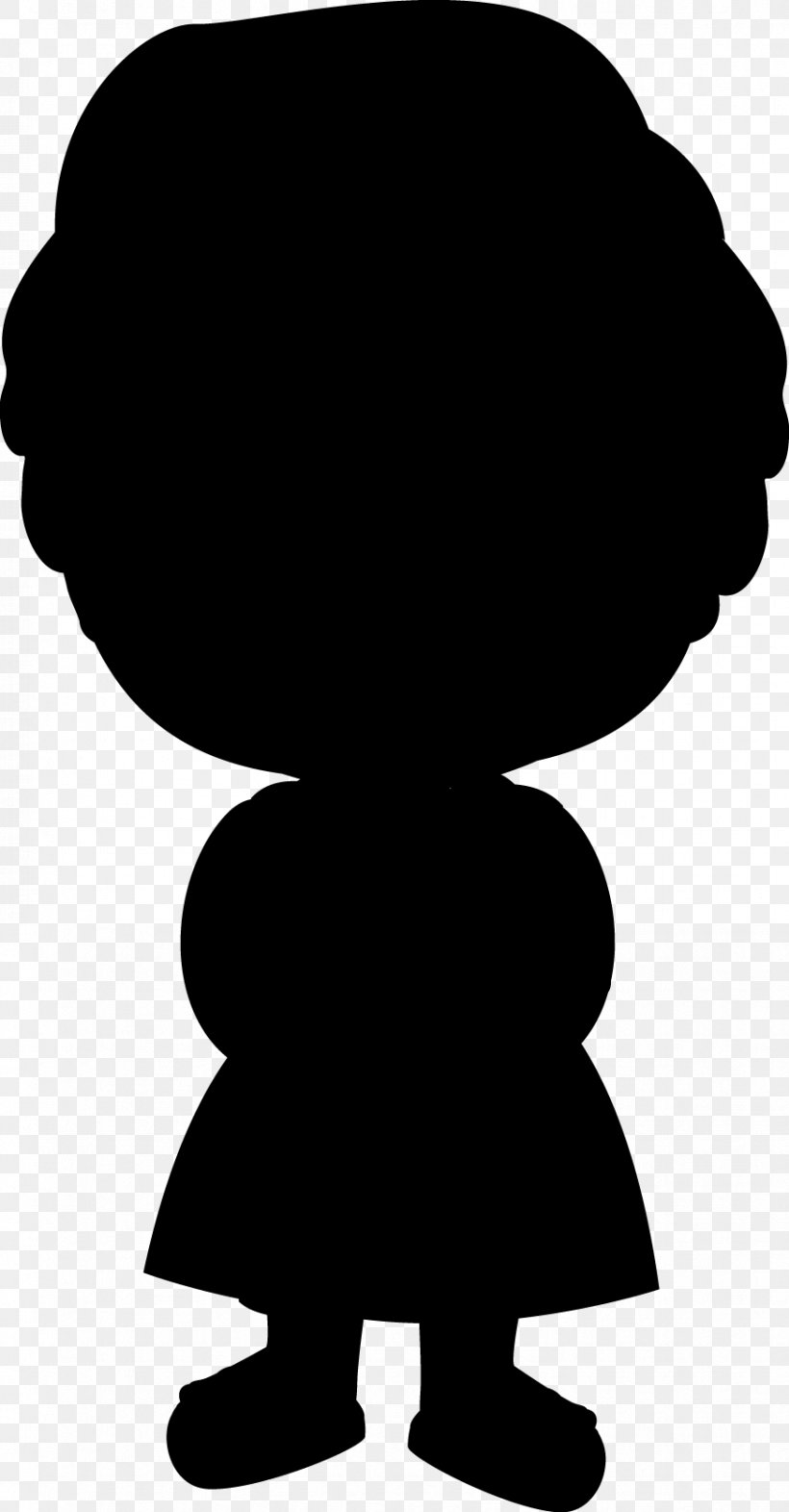 Clip Art Silhouette Black M, PNG, 873x1674px, Silhouette, Black Hair, Black M, Blackandwhite, Cartoon Download Free