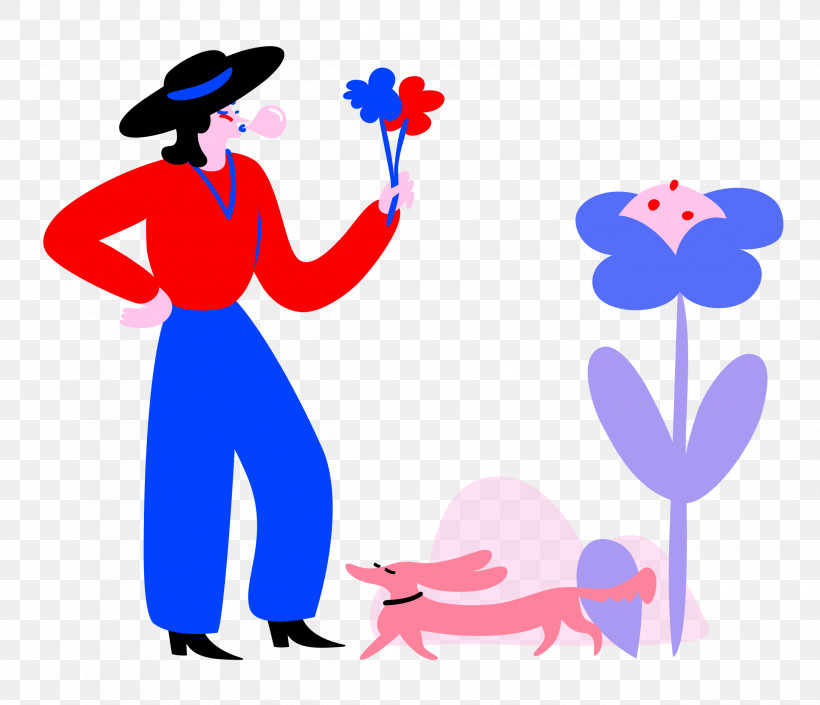 Park Pet Lady, PNG, 2500x2152px, Park, Dog, Flower, Geometry, Happiness Download Free