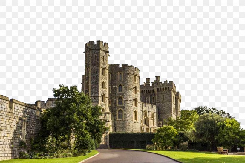 Windsor Castle London Middle Ages Palace, PNG, 1024x682px, Windsor Castle, Building, Castle, Europe, Fortification Download Free
