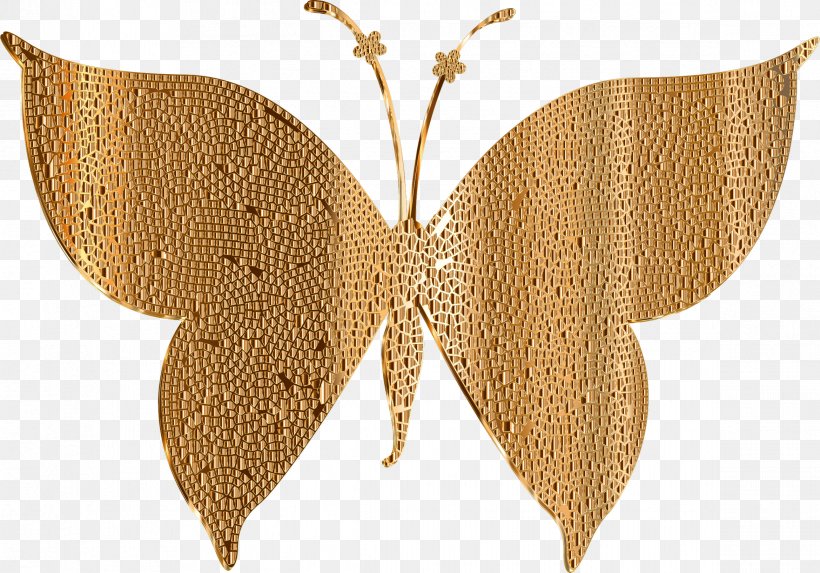 Butterfly Insect Moth Pollinator Clip Art, PNG, 2338x1634px, Butterfly, Arthropod, Butterflies And Moths, Byte, Gold Download Free