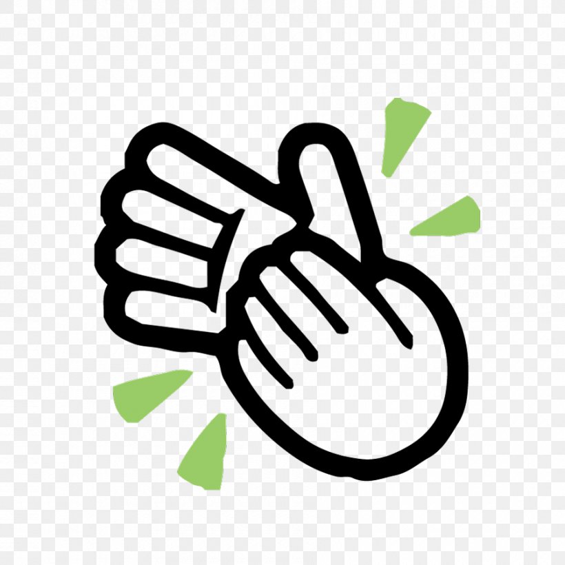 Clapping Emoji Android Finger Line Hand, PNG, 900x900px, Clapping, Android, Applause, Area, Brand Download Free